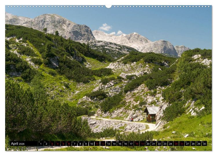 Produktbild: Welterberegion Hallstatt Dachstein (hochwertiger Premium Wandkalender 2026 DIN A2 quer), Kunstdruck in Hochglanz