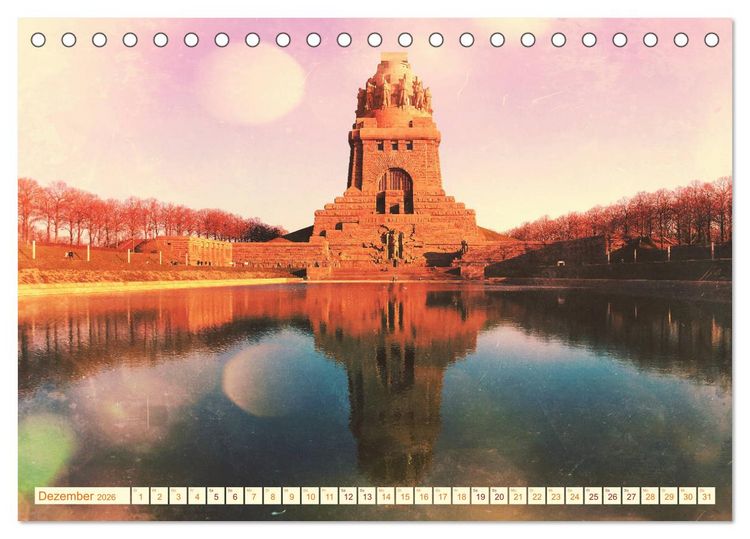 Produktbild: LEIPZIG urcool (Tischkalender 2026 DIN A5 quer), CALVENDO Monatskalender