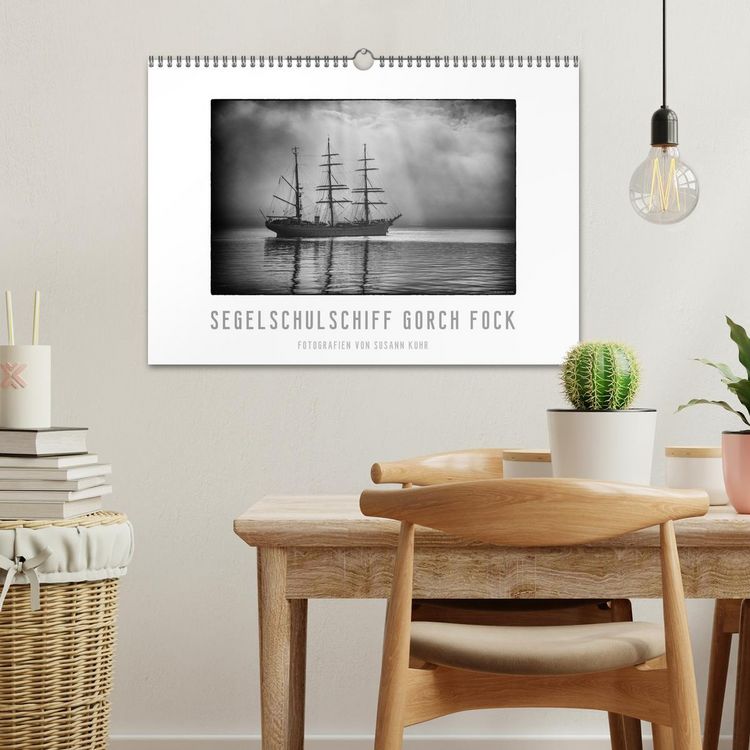 Produktbild: Gorch Fock - zeitlose Eindr&uuml;cke (Wandkalender 2026 DIN A3 quer), CALVENDO Monatskalender