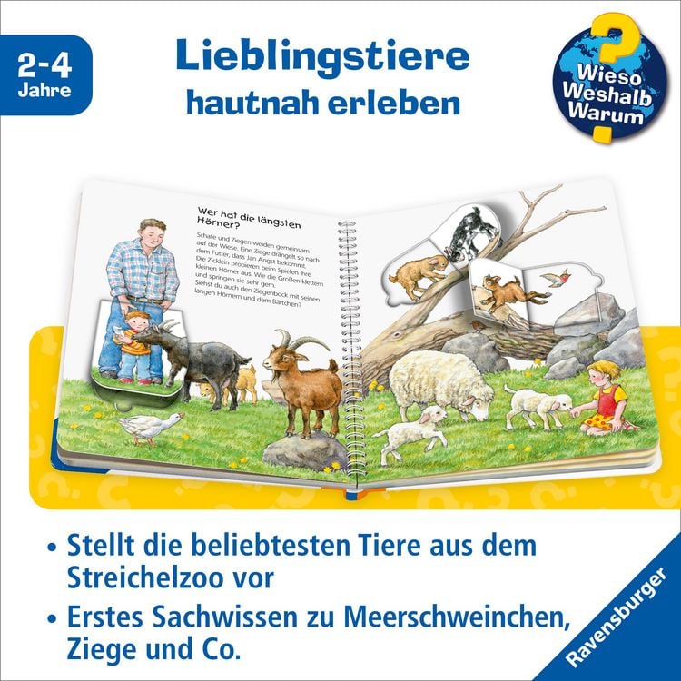 Produktbild: Im Streichelzoo / Wieso? Weshalb? Warum? Junior Bd. 35