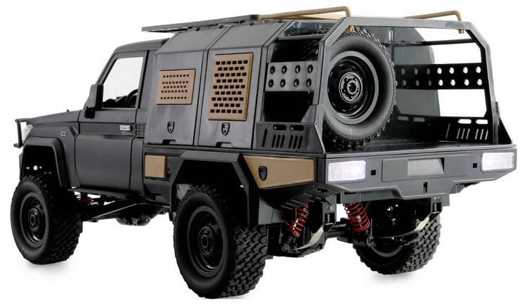 Produktbild: Amewi Brushed 1:12 RC Einsteiger Modellauto Elektro Crawler Allradantrieb (4WD) RtR 2,4 GHz mit Lichteffekt