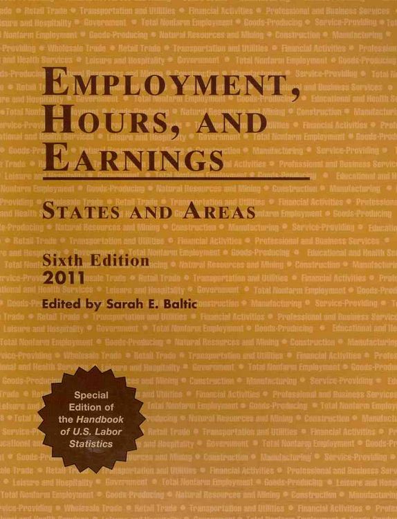 Produktbild: Employment, Hours, and Earnings 2011