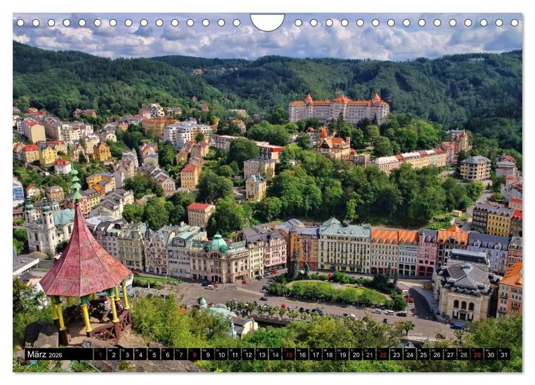 Produktbild: Tschechien (Wandkalender 2026 DIN A4 quer), CALVENDO Monatskalender