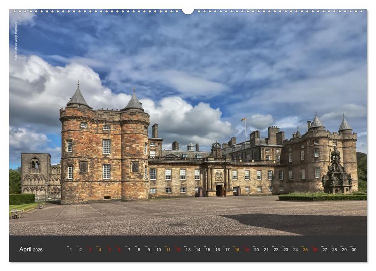 Produktbild: Schottland 2026 Schl&ouml;sser, Burgen und Ruinen (Wandkalender 2026 DIN A2 quer), CALVENDO Monatskalender