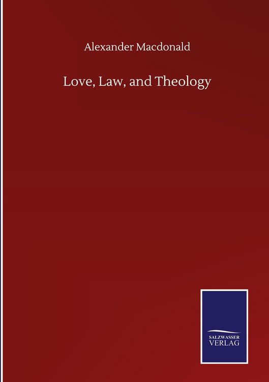 Produktbild: Love, Law, and Theology