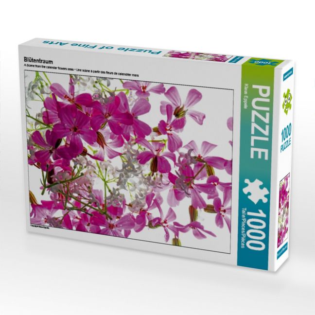 Produktbild: CALVENDO Puzzle Bl&uuml;tentraum | 1000 Teile Lege-Gr&ouml;&szlig;e 64x48cm Foto-Puzzle f&uuml;r gl&uuml;ckliche Stunden