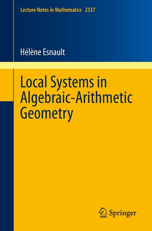Produktbild: Local Systems in Algebraic-Arithmetic Geometry