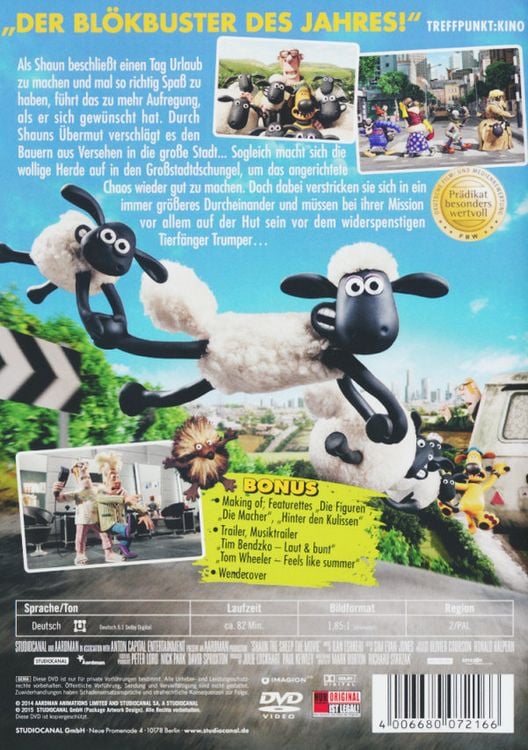 Produktbild: Shaun das Schaf - Der Film