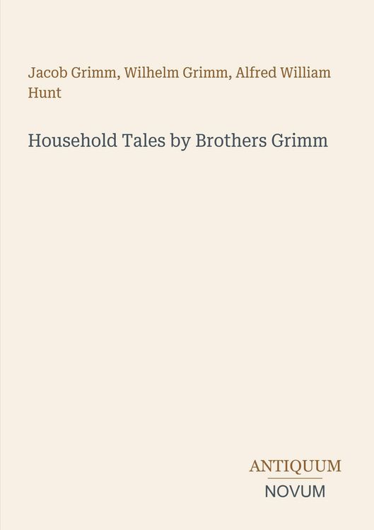 Produktbild: Household Tales by Brothers Grimm