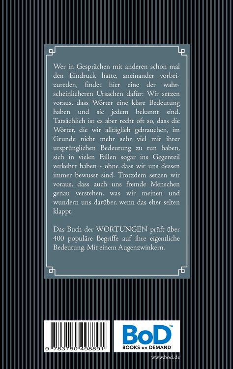 Produktbild: Buch der Wortungen