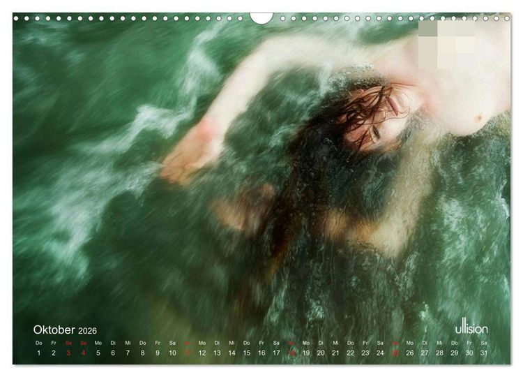 Produktbild: OPHELIA, sinnlich - mystisch - sehnsuchtsvoll (Wandkalender 2026 DIN A3 quer), CALVENDO Monatskalender