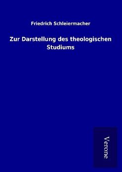Produktbild: Zur Darstellung des theologischen Studiums