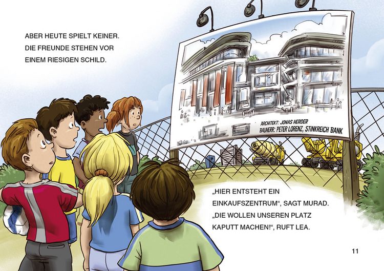 Produktbild: Lesel&ouml;wen 1. Klasse - Das Fu&szlig;ballspiel des Jahres (Gro&szlig;buchstabenausgabe)
