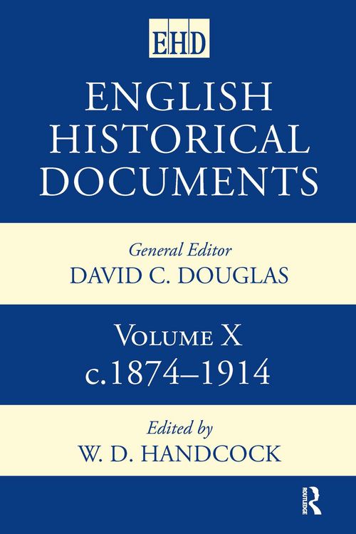 Produktbild: English Historical Documents