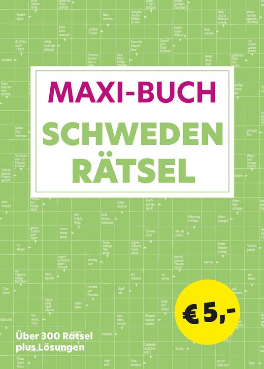 Produktbild: Maxi-Buch Schwedenr&auml;tsel Band 9