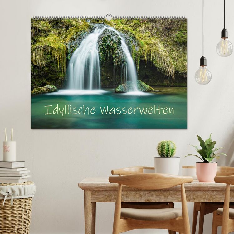 Produktbild: Idyllische Wasserwelten (Wandkalender 2026 DIN A2 quer), CALVENDO Monatskalender