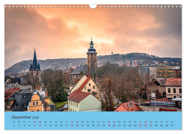 Produktbild: Jena in Bildern (Wandkalender 2026 DIN A3 quer), CALVENDO Monatskalender