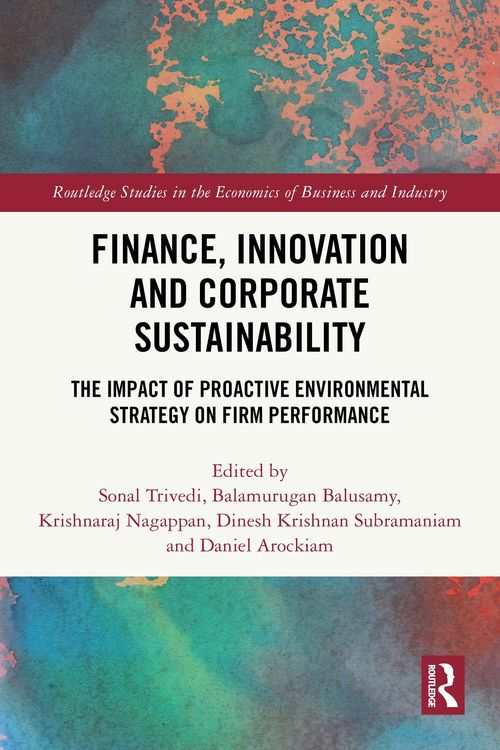 Produktbild: Finance, Innovation and Corporate Sustainability