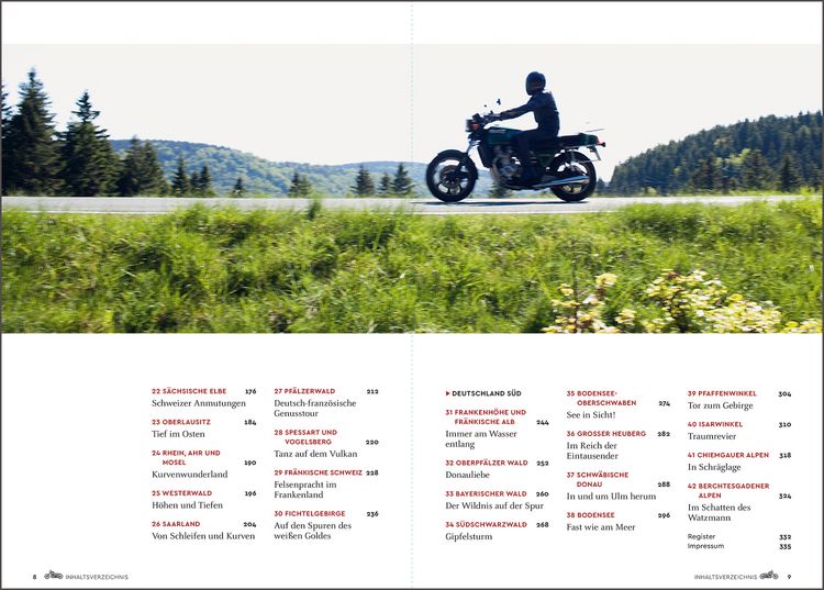 Produktbild: KUNTH Abgefahren, Unentdeckte Bikertouren in Deutschland