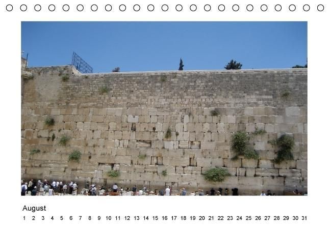 Produktbild: ISRAEL (Tischkalender immerw&auml;hrend DIN A5 quer)