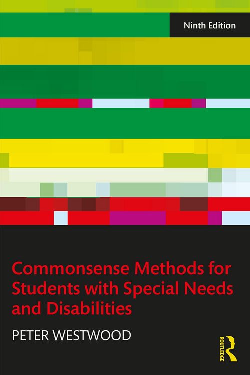 Produktbild: Commonsense Methods for Students with Special Needs and Disabilities