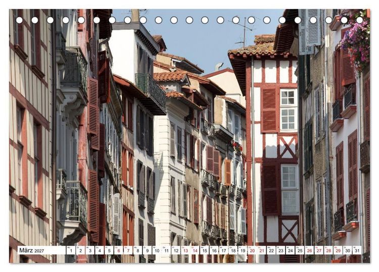 Produktbild: Momente einer Reise - Franz&ouml;sische Atlantikk&uuml;ste (Tischkalender 2027 DIN A5 quer), CALVENDO Monatskalender