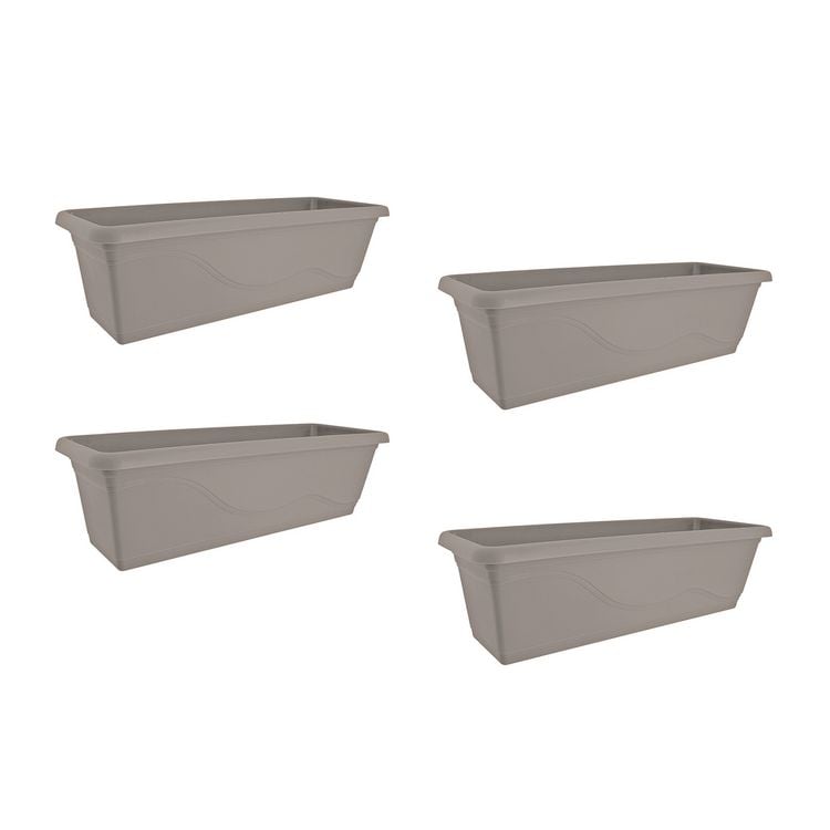 Produktbild: HTI-Living Blumenkasten mit Wasserspeicher 60 cm 4er Set