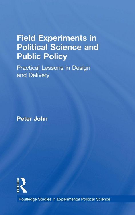 Produktbild: Field Experiments in Political Science and Public Policy