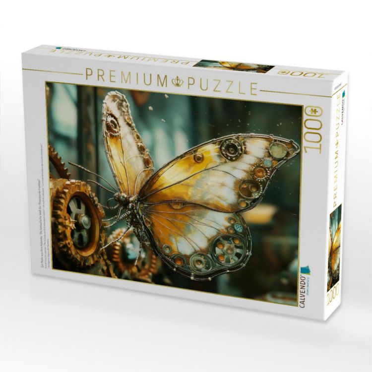 Produktbild: CALVENDO Puzzle Ein Motiv aus dem Kalender "Die fantastische Welt der Steampunk-Insekten" | 1000 Teile Lege-Gr&ouml;&szlig;e 64x48cm Foto-Puzzle f&uuml;r gl&uuml;ckliche S