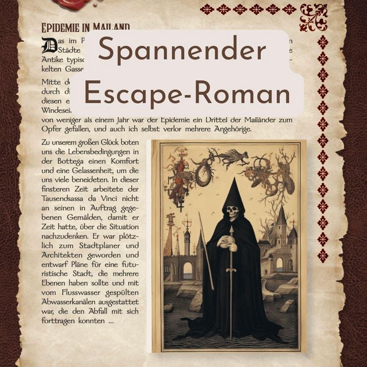 Produktbild: Leonardo da Vincis Codex Infernus. Escape-Roman
