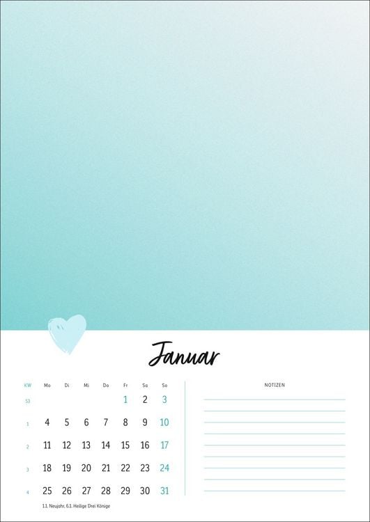 Produktbild: Kreativkalender Mit Liebe gemacht A4 2027