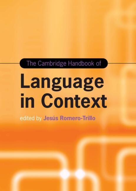 Produktbild: Cambridge Handbook of Language in Context