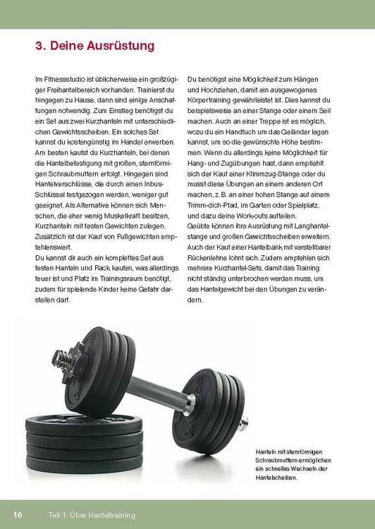 Produktbild: Perfektes Hanteltraining.