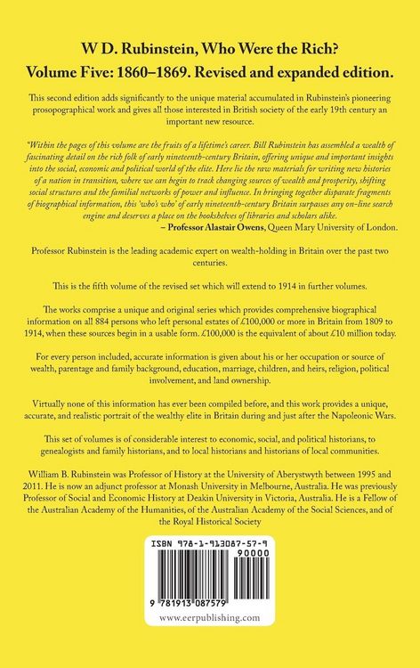 Produktbild: Who Were the Rich?