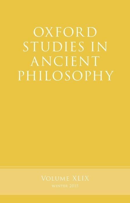 Produktbild: Oxford Studies in Ancient Phil