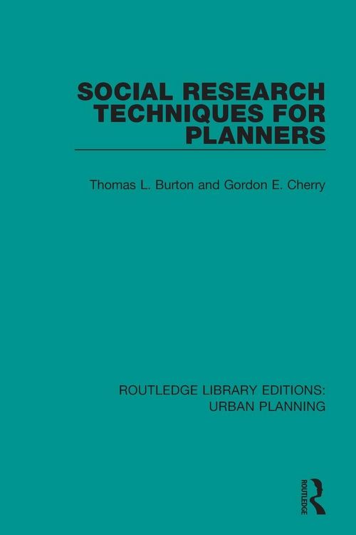 Produktbild: Social Research Techniques for Planners