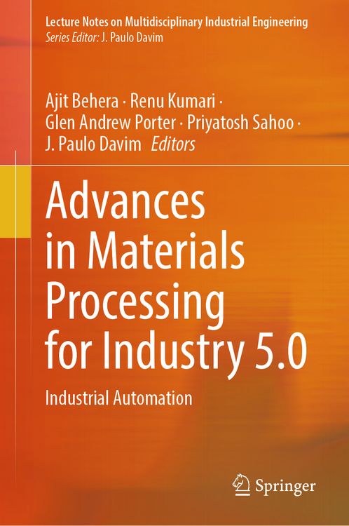 Produktbild: Advances in Materials Processing for Industry 5.0