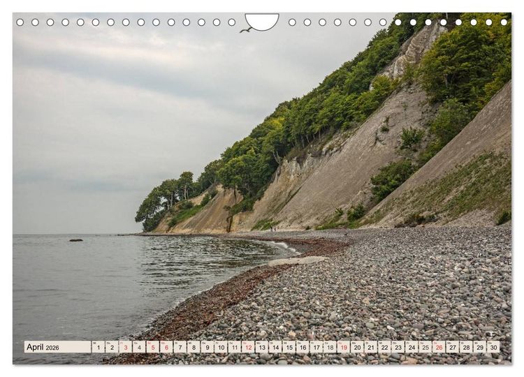 Produktbild: Urlaubsparadies R&uuml;gen (Wandkalender 2026 DIN A4 quer), CALVENDO Monatskalender