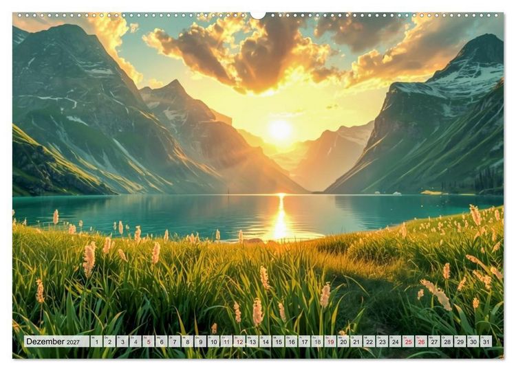 Produktbild: Ragnar&ouml;k &ndash; Die letzte Schlacht der G&ouml;tter (Wandkalender 2027 DIN A2 quer), CALVENDO Monatskalender