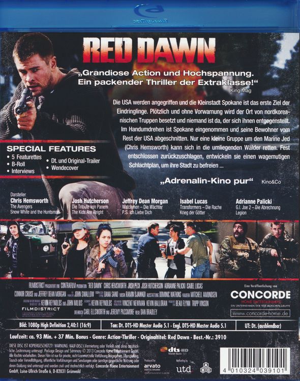 Produktbild: Red Dawn - Der Kampf beginnt im Morgengrauen