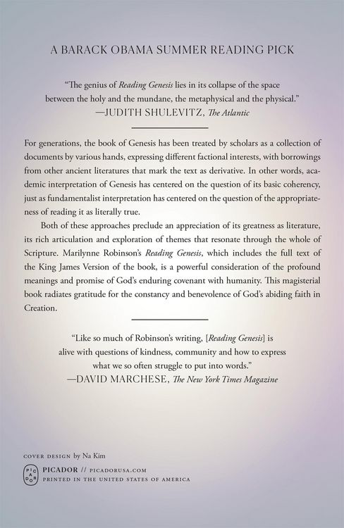 Produktbild: Reading Genesis