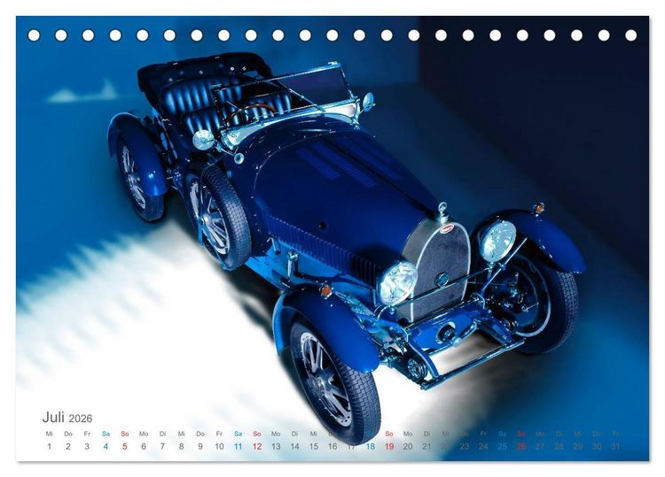 Produktbild: Zeitlose &Auml;sthetik Oldtimer-Fotografien von Wolf Kloss (Tischkalender 2026 DIN A5 quer), CALVENDO Monatskalender