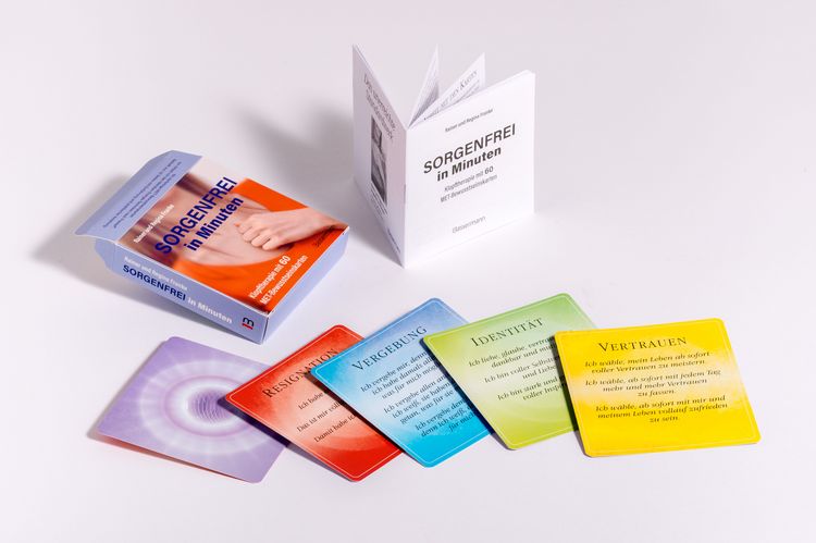Produktbild: Sorgenfrei in Minuten (Karten)