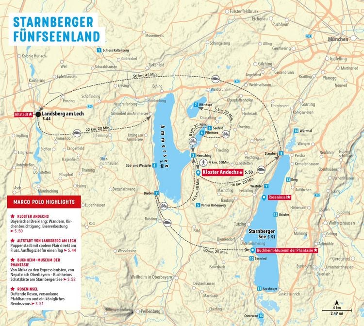 Produktbild: MARCO POLO Reiseführer Oberbayern