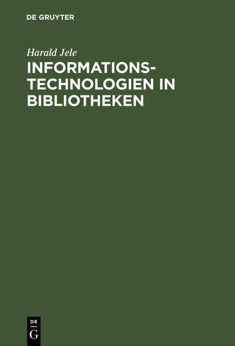 Produktbild: Informationstechnologien in Bibliotheken