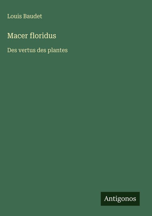 Produktbild: Macer floridus