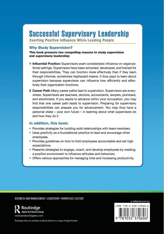 Produktbild: Successful Supervisory Leadership
