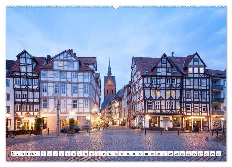 Produktbild: Hannover - Momente einer Reise (Wandkalender 2027 DIN A2 quer), CALVENDO Monatskalender