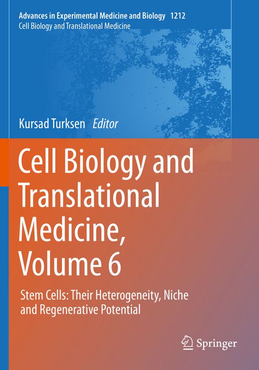 Produktbild: Cell Biology and Translational Medicine, Volume 6
