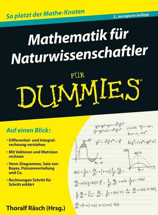 Produktbild: Mathematik für Naturwissenschaftler für Dummies
